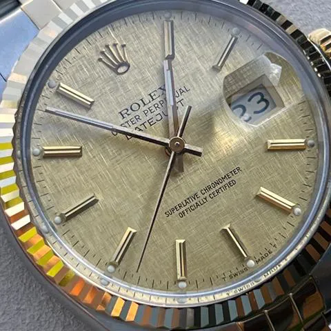 Rolex Datejust 36 16013 36mm Yellow gold and stainless steel Champagne 3