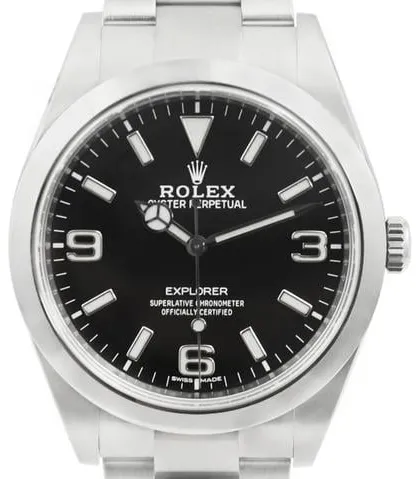 Rolex Explorer 214270 39mm Stainless steel Black