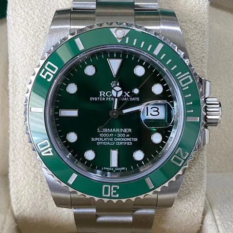 Rolex Submariner 116610LV 40mm Stainless steel Green