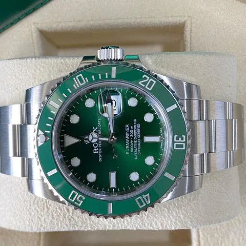 Rolex Submariner 116610LV 40mm Stainless steel Green 1