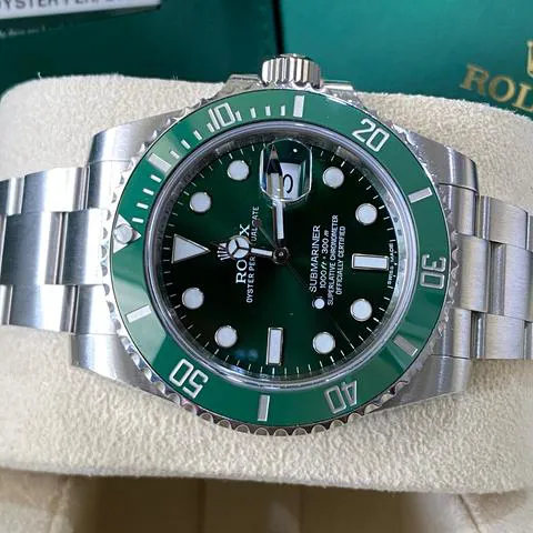 Rolex Submariner 116610LV 40mm Stainless steel Green 2