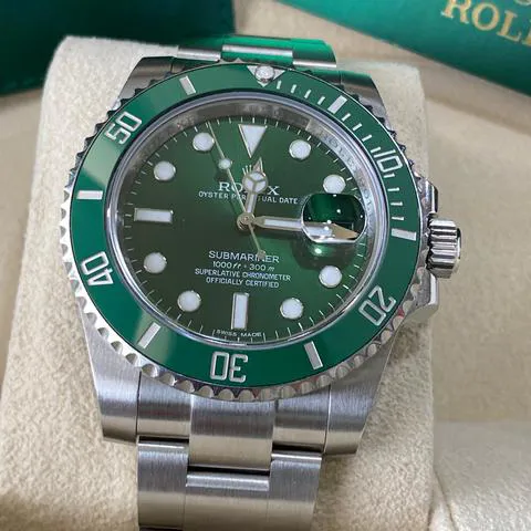 Rolex Submariner 116610LV 40mm Stainless steel Green 5