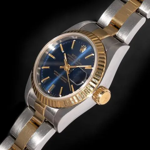 Rolex Lady-Datejust 69173 26mm Yellow gold and stainless steel Blue 1