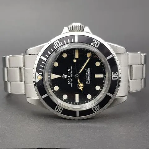 Rolex Submariner 5513 40mm Stainless steel Black 4