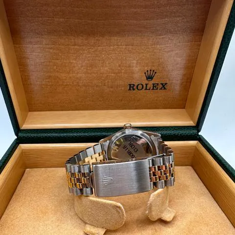 Rolex Datejust 36 16013 36mm Yellow gold and stainless steel Blue 3