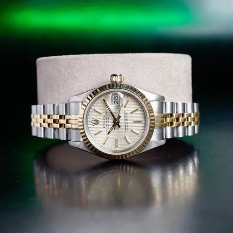 Rolex Lady-Datejust 69173 26mm Yellow gold and stainless steel Gray