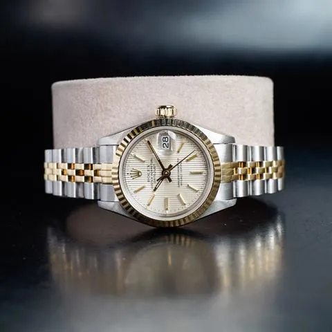 Rolex Lady-Datejust 69173 26mm Yellow gold and stainless steel Gray 1