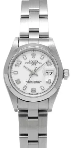 Rolex Oyster Perpetual 69160 26mm Stainless steel White