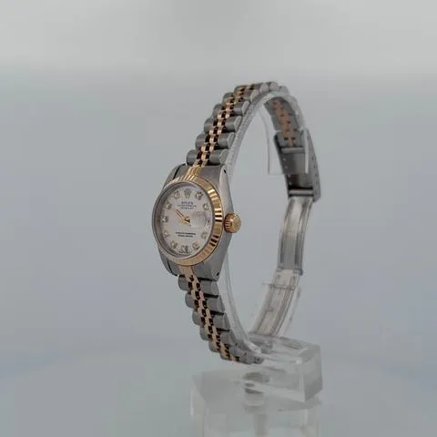 Rolex Lady-Datejust 69173 26mm Yellow gold and stainless steel Silver 4