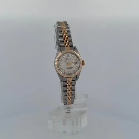 Rolex Lady-Datejust 69173 26mm Yellow gold and stainless steel Silver 5