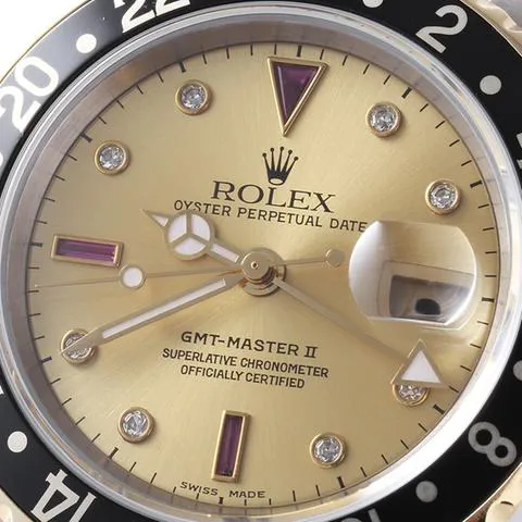 Rolex GMT-Master II 16713RG 40mm Yellow gold and Stainless steel Champagne 5