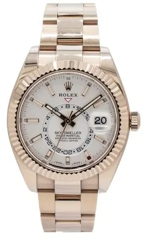 Rolex Sky-Dweller 326935 42mm Rose gold White