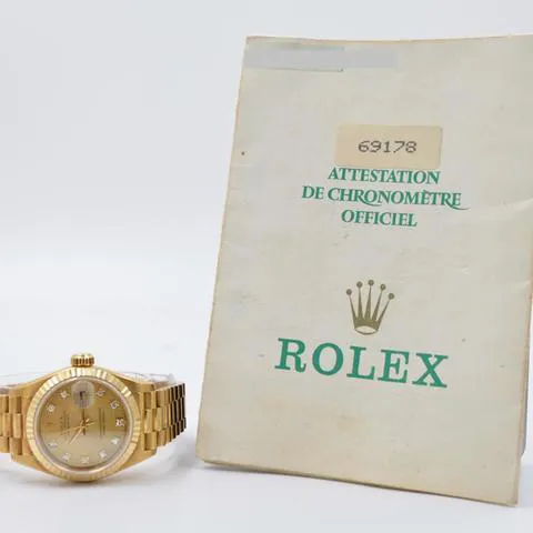 Rolex Lady-Datejust 69178 26mm Yellow gold Gold 4