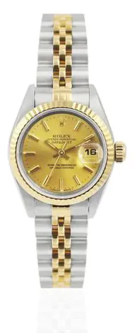 Rolex Lady-Datejust 69173 26mm Yellow gold and stainless steel Champagne 1