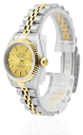 Rolex Lady-Datejust 69173 26mm Yellow gold and stainless steel Champagne 2