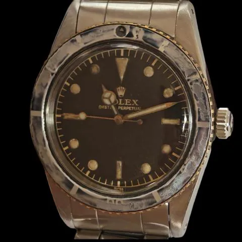 Rolex Submariner 6536 37mm Stainless steel Black