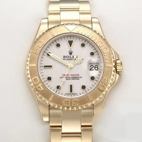 Rolex Yacht-Master 168628 35mm Yellow gold White