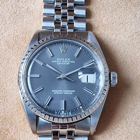 Rolex Datejust 1603 36mm Stainless steel Gray