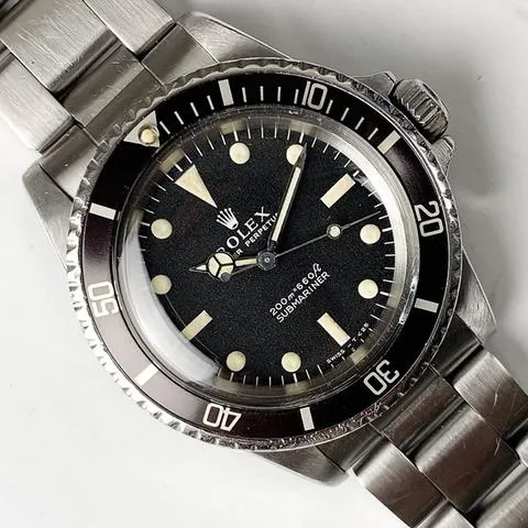 Rolex Submariner 5513 40mm Stainless steel Black