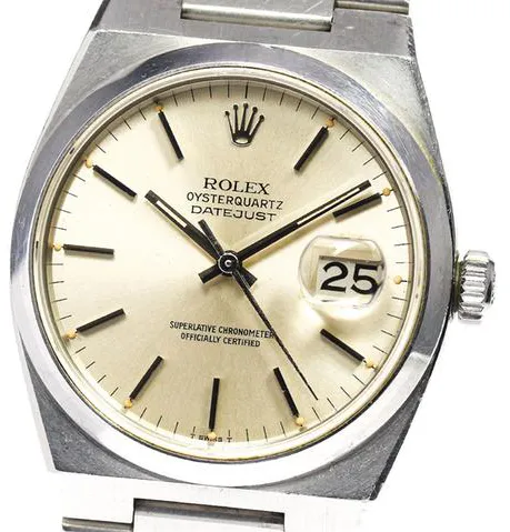 Rolex Datejust Oysterquartz 17000 36mm Stainless steel Silver