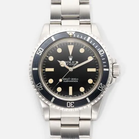 Rolex Submariner 5513 40mm Stainless steel Black