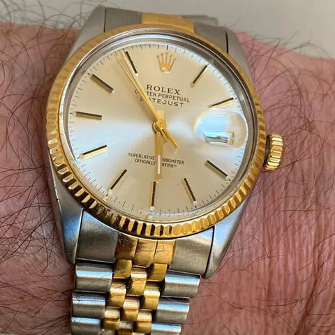 Rolex Datejust 36 16013 36mm Yellow gold and stainless steel Gold 21