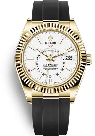 Rolex Sky-Dweller 326238 42mm Yellow gold White 1