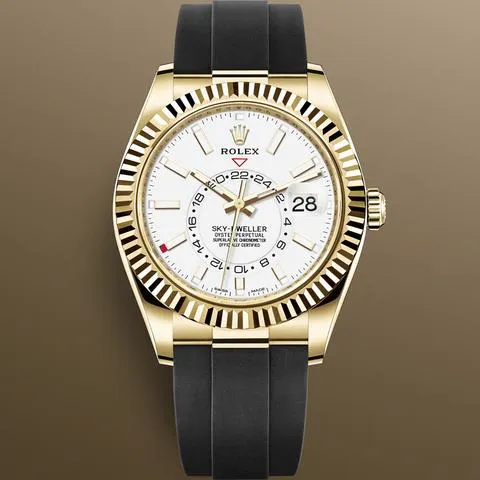 Rolex Sky-Dweller 326238 42mm Yellow gold White 2