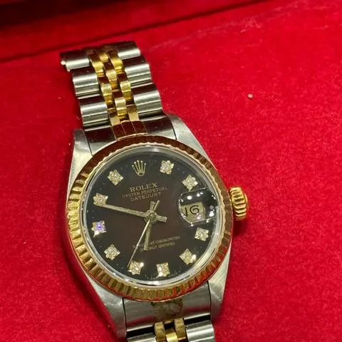 Rolex Lady-Datejust 69173 26mm Yellow gold and stainless steel Red 1