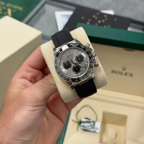 Rolex Daytona 126519LN-0006 40mm 18k white gold Silver 1