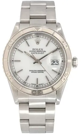 Rolex Datejust Turn-O-Graph 16264 36mm Stainless steel White