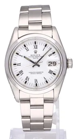 Rolex Oyster Perpetual Date 1500 34mm Stainless steel Silver 1