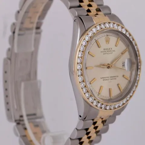 Rolex Datejust 1601 36mm Yellow gold and stainless steel Silver 3