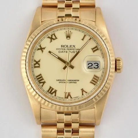 Rolex Datejust 36 16238 36mm Yellow gold