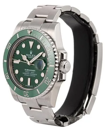 Rolex Submariner 116610LV 40mm Stainless steel Green 2