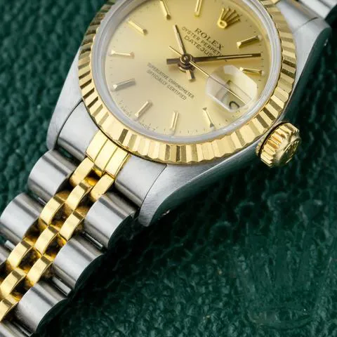 Rolex Lady-Datejust 69173 26mm Yellow gold and stainless steel Champagne 2