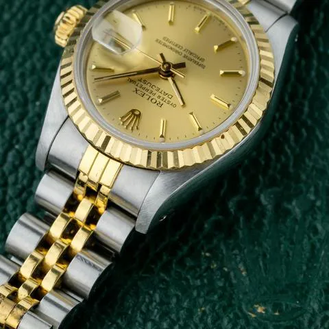 Rolex Lady-Datejust 69173 26mm Yellow gold and stainless steel Champagne 4