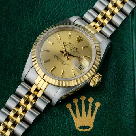 Rolex Lady-Datejust 69173 26mm Yellow gold and stainless steel Champagne 11