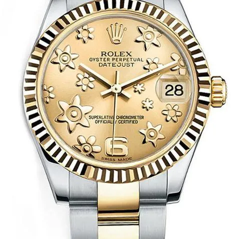 Rolex Datejust 31 178273 31mm Stainless steel Champagne