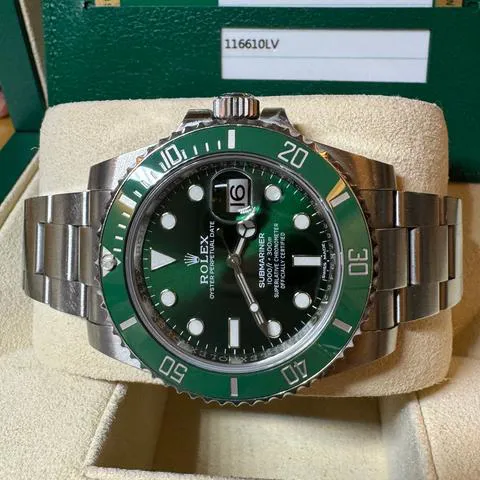 Rolex Submariner 116610LV 40mm Stainless steel Green 1