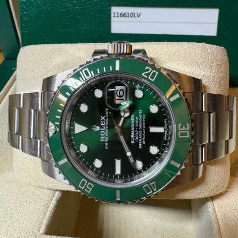 Rolex Submariner 116610LV 40mm Stainless steel Green 5