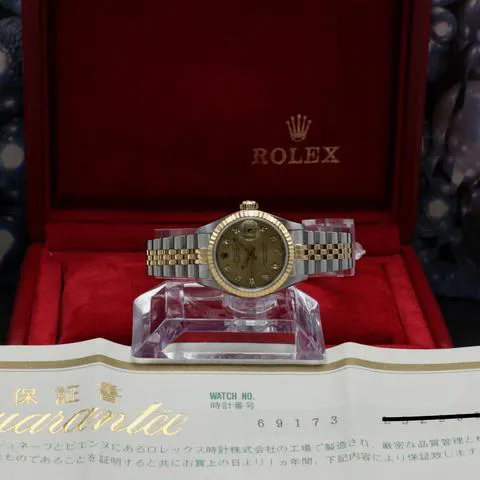 Rolex Lady-Datejust 69173 26mm Yellow gold and stainless steel Gold 1