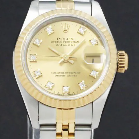 Rolex Lady-Datejust 69173 26mm Yellow gold and stainless steel Gold