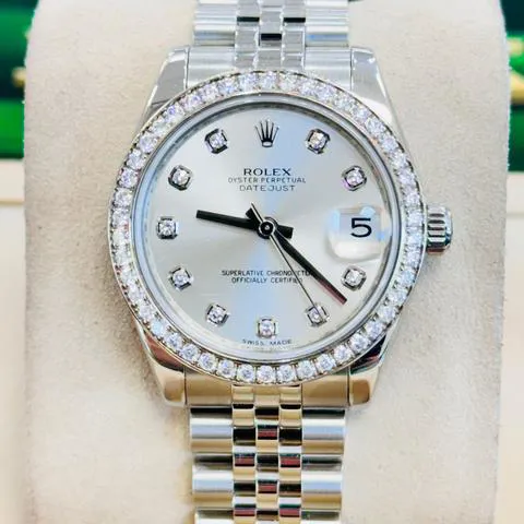 Rolex Datejust 31 178384 31mm Stainless steel Silver