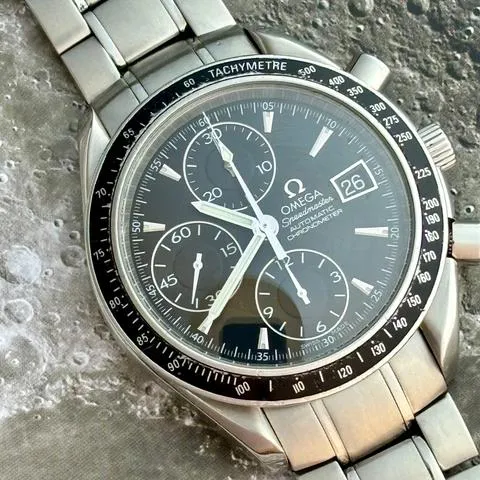 Omega Speedmaster Date 32105000 40mm Stainless steel Black