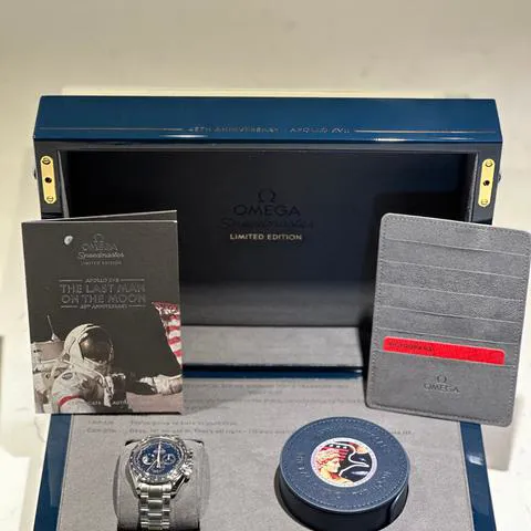 Omega Speedmaster Moon watch 311.30.42.30.03.001 42mm Stainless steel Blue