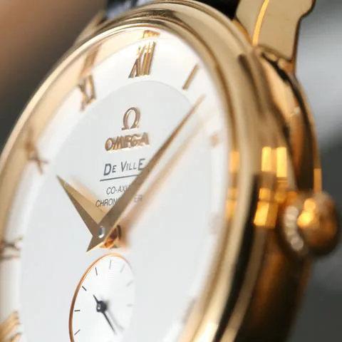 Omega De Ville 4614.30.02 39mm Rose gold Silver