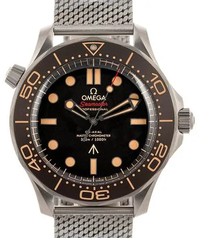 Omega Seamaster Diver 300M 210.90.42.20.01.001 42mm Titanium Brown