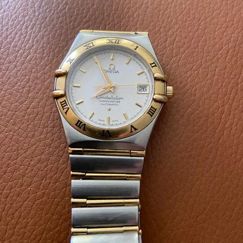 Omega Constellation 1202.30.00 36mm Yellow gold and Stainless steel Silver