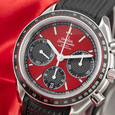 Omega Speedmaster 326.32.40.50.11.001 40mm Stainless steel Red 12